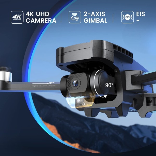 Holy Stone HS720G FPV Drone with 4K UHD camera 2-axis Gimbal, EIS Holy Stone HS720G FPV Drone with 4K UHD camera 2-axis Gimbal, EIS