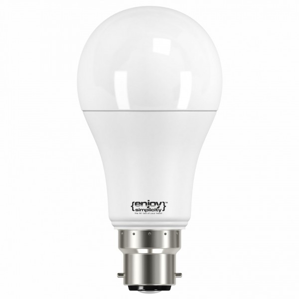 EL722904 | LED A60|10W(>75W)B22|4000k|1060lm|{enjoysimplicity}™