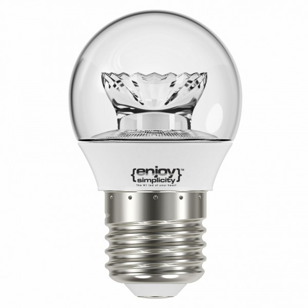 EL742250 | LED Ρ45|3.4W(>25W)Ε27|2700k|250lm|διαφ|{enjoysimplicity}™