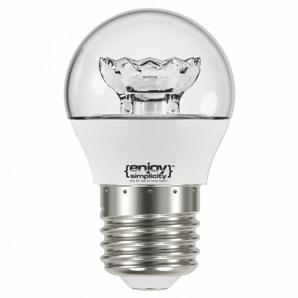 EL742470 | LED Ρ45|5.4W(>40W)Ε27|2700k|470lm|διαφ|{enjoysimplicity}™