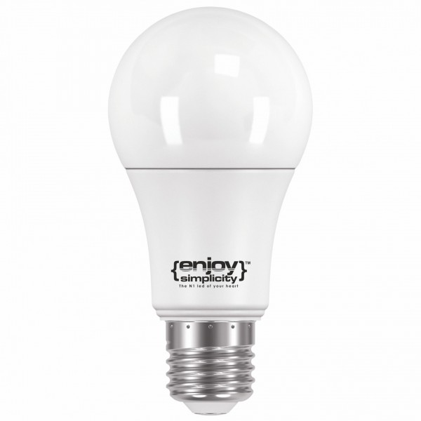 EL716060 | LED A60|10W(>75W)Ε27|6500k|1060lm|enjoySimplicity™