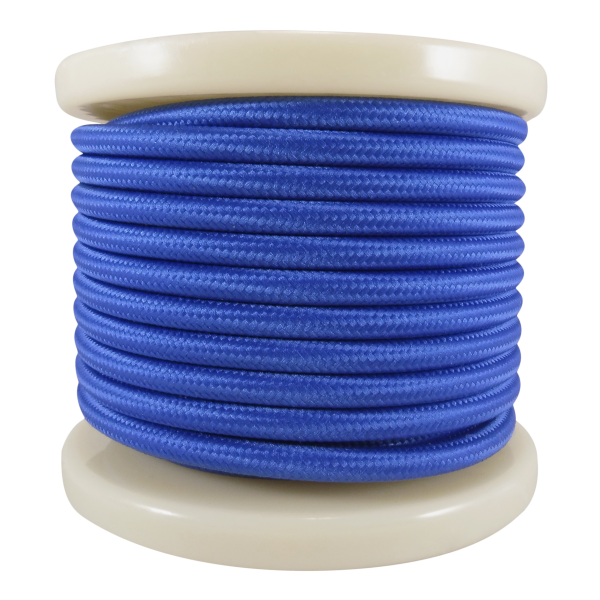 EL330018 | Textile Cable 2x0.75mm²- ρολλό 10mt – ΜΠΛΕ