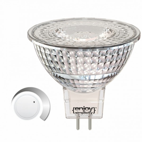 EL816942 | LED GU5.3 MR16 DIM|AC/DC12V|3.7W(>20W)|2700k|260lm|36°|{enjoysimplicity}™