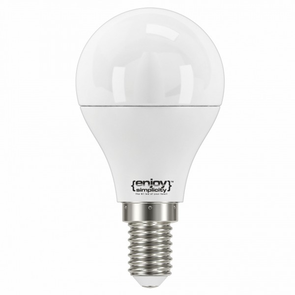 EL102492 | LED Ρ45|7.2W(>60W)Ε14|2700k|806lm|{enjoysimplicity}™