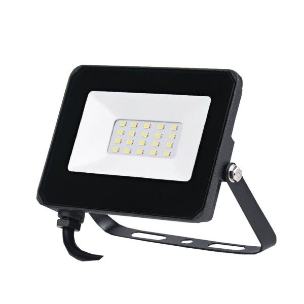 EL198713 | LED 10W|3000k|950lm FLOODLIGHT IP65|BLACK |{enjoysimplicity}™