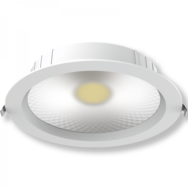 EL191081 | COB LED Panel Αλ/νίου White 30W|4000k|2400lm|Φ222x55mm|90°|{enjoysimplicity}™