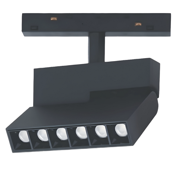 EL183613 | LED Spot|6W|3CCT 3000-4000-6500k|540lm|24⁰|Black|112x23xh144mm|{enjoysimplicity}™ EL183613 | LED Spot|6W|3CCT 3000-4000-6500k|540lm|24⁰|Black|112x23xh144mm|{enjoysimplicity}™