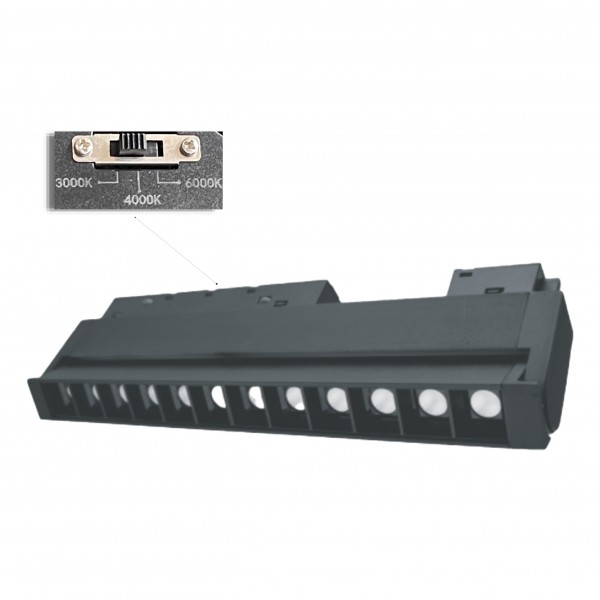 EL183618 | LED Spot|24W|4000k|2160lm|24⁰|Black|451x22xh68.7mm|{enjoysimplicity}™ EL183618 | LED Spot|24W|4000k|2160lm|24⁰|Black|451x22xh68.7mm|{enjoysimplicity}™
