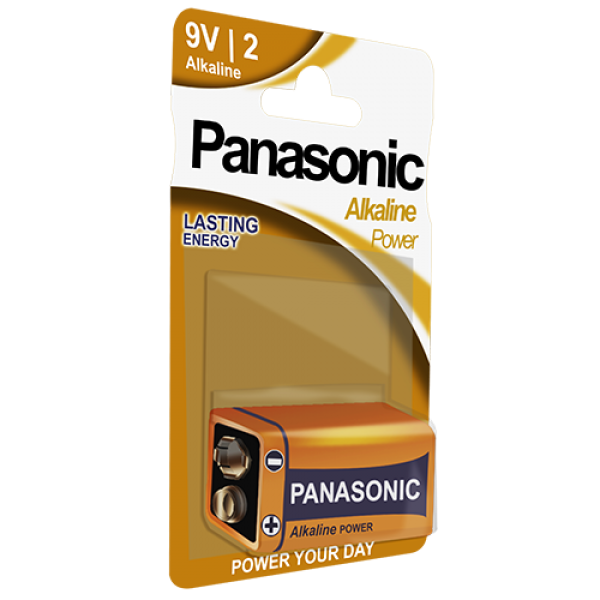 EL46LR61 |  ΑΛΚΑΛΙΚΕΣ ΜΠΑΤΑΡΙΕΣ PANASONIC® 6LR61 9V (νέττη τιμή τεμαχίου)