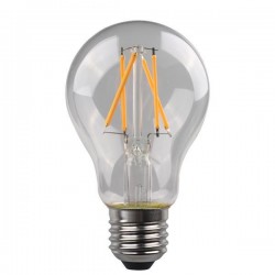 ΛΑΜΠΑ LED ΚΟΙΝΗ CROSSED FILAMENT 4.2W 480lm E27 6500K 220-240V CLEAR