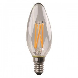 ΛΑΜΠΑ LED ΚΕΡΙ CROSSED FILAMENT 4.2W 480lm E14 6500K 220-240V