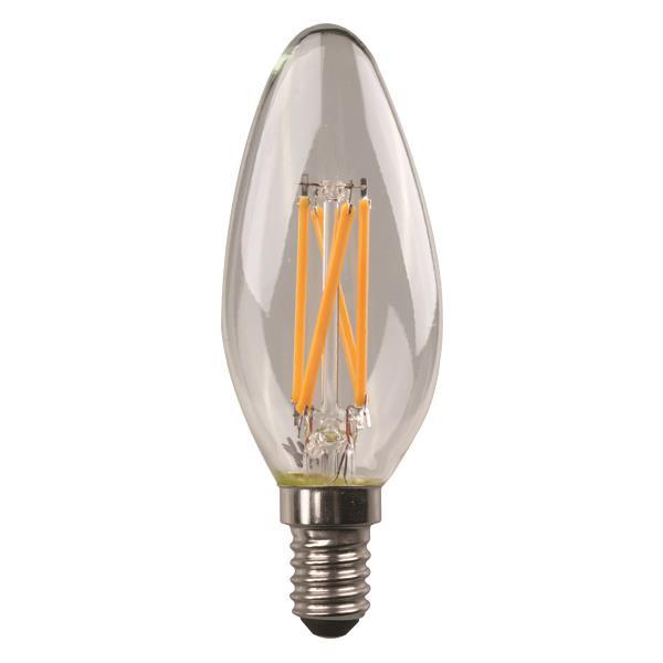 ΛΑΜΠΑ LED ΚΕΡΙ CROSSED FILAMENT 6.5W E14 6500K 220-240V