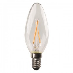 ΛΑΜΠΑ LED ΚΕΡΙ CROSSED FILAMENT 2.2W 250lm E14 4000K 220-240V