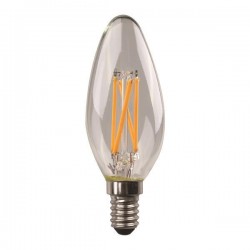 ΛΑΜΠΑ LED ΚΕΡΙ CROSSED FILAMENT 4.2W 480lm E14 4000K 220-240V