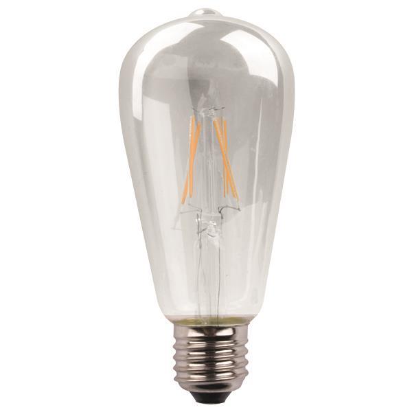 ΛΑΜΠΑ LED ST64 CROSSED FILAMENT 11W E27 6500K 220-240V DIMMABLE CLEAR ΛΑΜΠΑ LED ST64 CROSSED FILAMENT 11W E27 6500K 220-240V DIMMABLE CLEAR