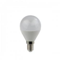 ΛΑΜΠΑ LED ΣΦΑΙΡΙΚΗ 6W 470lm Ε14 6500K 175-250V BLISTER