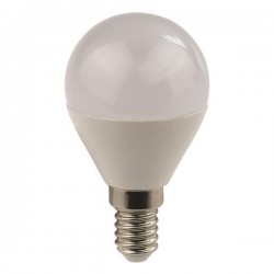 ΛΑΜΠΑ LED ΣΦΑΙΡΙΚΗ 6W 470lm Ε14 2700K 175-250V BLISTER