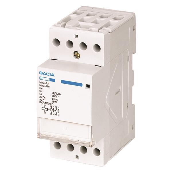 ΡΕΛΕ ΡΑΓΑΣ 4Χ25Α 4NO 24V AC GACIA ΡΕΛΕ ΡΑΓΑΣ 4Χ25Α 4NO 24V AC GACIA