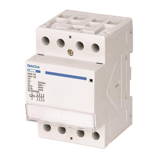 ΡΕΛΕ ΡΑΓΑΣ 4Χ40Α 4NO 24V AC GACIA ΡΕΛΕ ΡΑΓΑΣ 4Χ40Α 4NO 24V AC GACIA