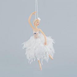 ΜΠΑΛΑΡΙΝΑ ΜΕ ΛΕΥΚΑ ΠΟΥΠΟΥΛΑ, ΠΙΡΟΥΕΤΑ, 18cm