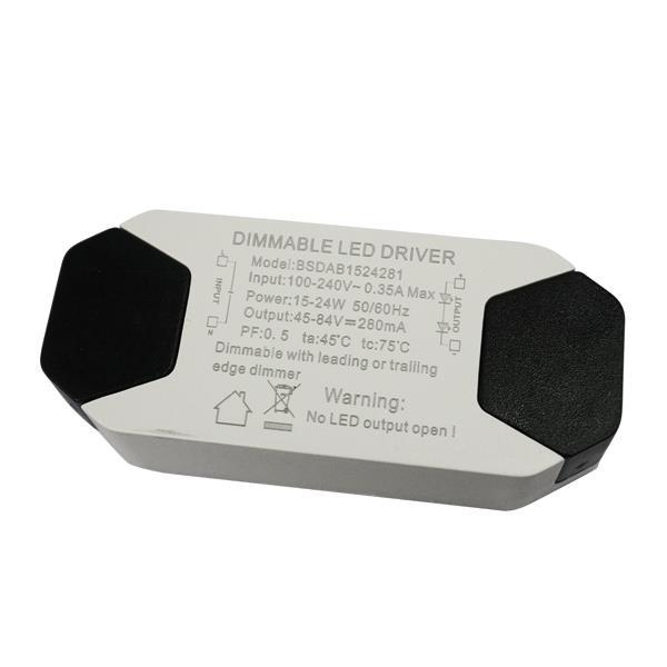 ΤΡΟΦΟΔΟΤΙΚΟ DIMMER ΓΙΑ LED SLIM PANEL ΑΠΟ 15-24W 85-265V AC 300mA 3 ΧΡΟΝΙΑ ΕΓΓΥΗΣΗ