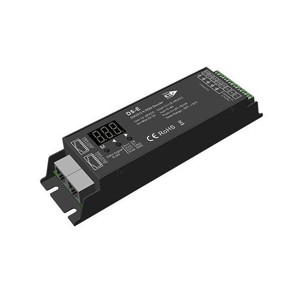 DMX512/RDM DECODER 4A*5CH 12-48VDC D5-E DMX512/RDM DECODER 4A*5CH 12-48VDC D5-E