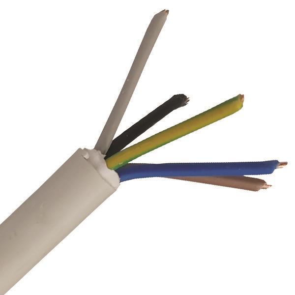 ΚΑΛΩΔΙΟ NYΜ A05VV-U 5Χ1.5mm² ΛΕΥΚΟ(100m/roll) ΚΑΛΩΔΙΟ NYΜ A05VV-U 5Χ1.5mm² ΛΕΥΚΟ(100m/roll)