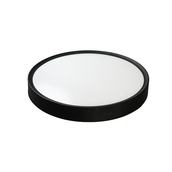 ΠΛΑΦΟΝΙΕΡΑ LED 18W 1100Lm Φ330mm 3CCT 3000-4000-6500K  ΜΑΥΡΟ ARTE ILLUMINA MOONLIGHT