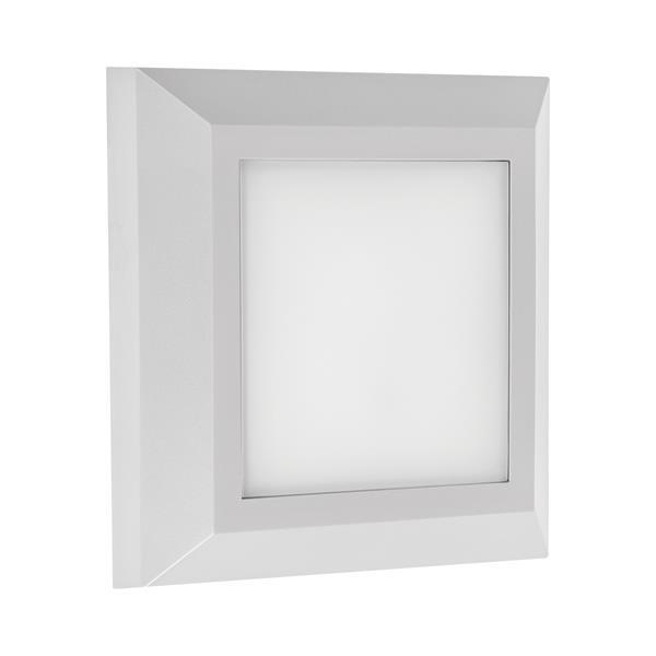 ΦΩΤΙΣΤΙΚΟ ΤΟΙΧΟΥ SLIM LED 3W IP65 230V 3CCT 125X125mm ΛΕΥΚΟ PRO ARTE ILLUMINA