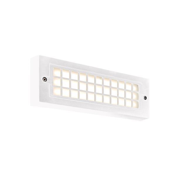 ΦΩΤΙΣΤΙΚΟ ΤΟΙΧΟΥ LED 6W 255X30X90 3CCT IP65 ΛΕΥΚΟ 