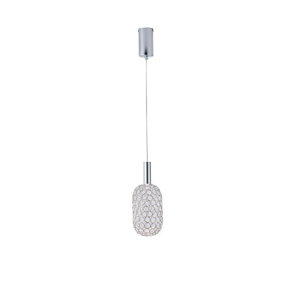 ΦΩΤΙΣΤΙΚΟ ΜΟΝΟΦΩΤΟ ΜΕΤΑΛΛΟ LED 6,3W 3000K 648lm Φ200X1580mm ΑΣΗΜΙ ARTE ILLUMINA PERFORATO