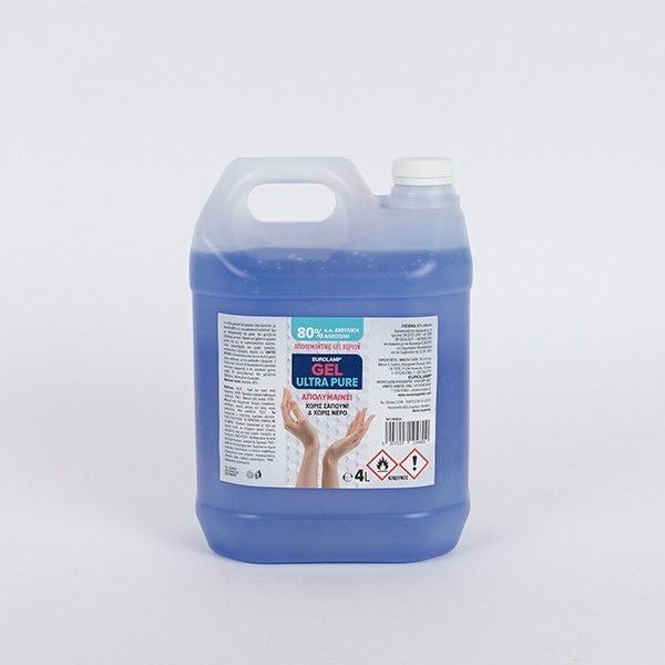 ΑΝΤΙΣΗΠΤΙΚΟ GEL ΧΕΡΙΩΝ 4L ΑΝΤΑΛΛΑΚΤΙΚΟ ΑΝΤΙΣΗΠΤΙΚΟ GEL ΧΕΡΙΩΝ 4L ΑΝΤΑΛΛΑΚΤΙΚΟ