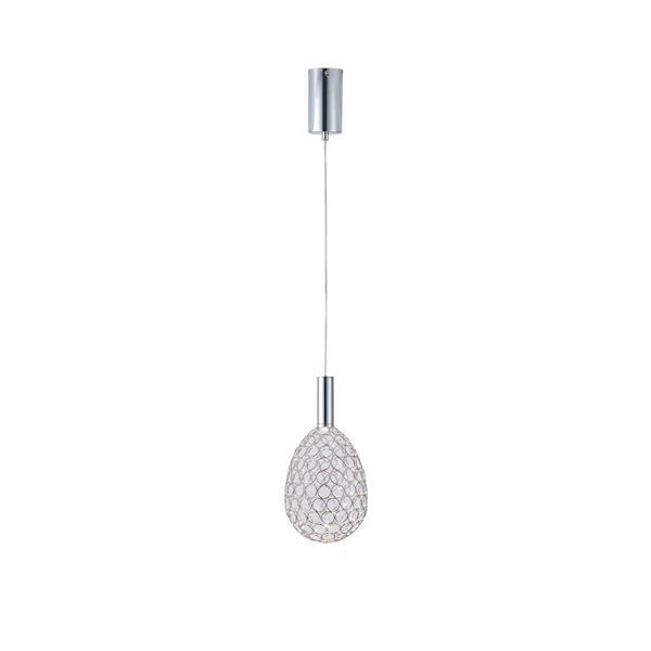 ΦΩΤΙΣΤΙΚΟ ΜΕΤΑΛΛΟ ΜΟΝΟΦΩΤΟ ΟΒΑΛ LED 6,3W 3000K 648Lm Φ140x1400mm ΑΣΗΜΙ ARTE ILLUMINA PERFORATO