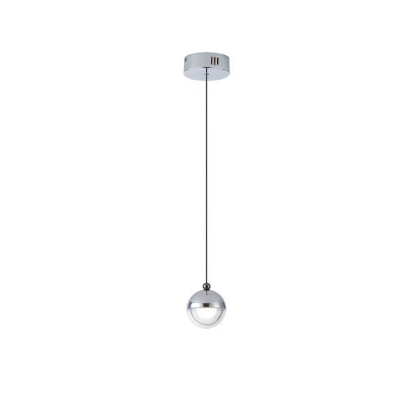 ΦΩΤΙΣΤΙΚΟ ΚΡΕΜΑΣΤΟ ΑΛΟΥΜΙΝΙΟ LED 6W 3000Κ  Φ10 ΑΣΗΜΙ ARTE ILLUMINA MELANIE
