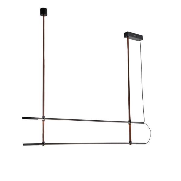 ΦΩΤΙΣΤΙΚΟ ΚΡΕΜΑΣΤΟ ΜΕΤΑΛΛΟ-ΔΕΡΜΑ LED 2x20W 3000K 4100Lm 1400X60X1200mm ΜΑΥΡΟ ARTE ILLUMINA LINEA ΦΩΤΙΣΤΙΚΟ ΚΡΕΜΑΣΤΟ ΜΕΤΑΛΛΟ-ΔΕΡΜΑ LED 2x20W 3000K 4100Lm 1400X60X1200mm ΜΑΥΡΟ ARTE ILLUMINA LINEA