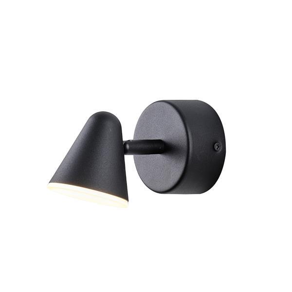 ΑΠΛΙΚΑ ΤΟΙΧΟΥ 5W 3000K 80Χ135mm ΜΑΥΡΟ ARTE ILLUMINA CAMPANELLE ΑΠΛΙΚΑ ΤΟΙΧΟΥ 5W 3000K 80Χ135mm ΜΑΥΡΟ ARTE ILLUMINA CAMPANELLE