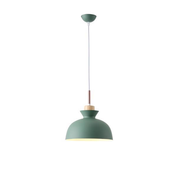 ΦΩΤΙΣΤΙΚΟ ΚΡΕΜΑΣΤΟ ΜΕΤΑΛΛΟ E27 MAX 15W 280X1234mm ΠΡΑΣΙΝΟ-ΛΕΥΚΟ ARTE ILLUMINA SIMPLO