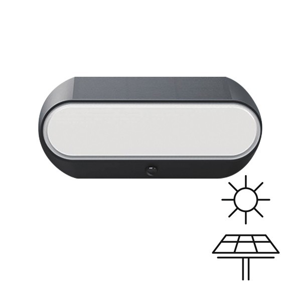 ΑΠΛΙΚΑ ΟΒΑΛ ΜΕ ΗΛΙΑΚΟ PANEL 5W 500LM 3000Κ IP54 ARTE ILLUMINA